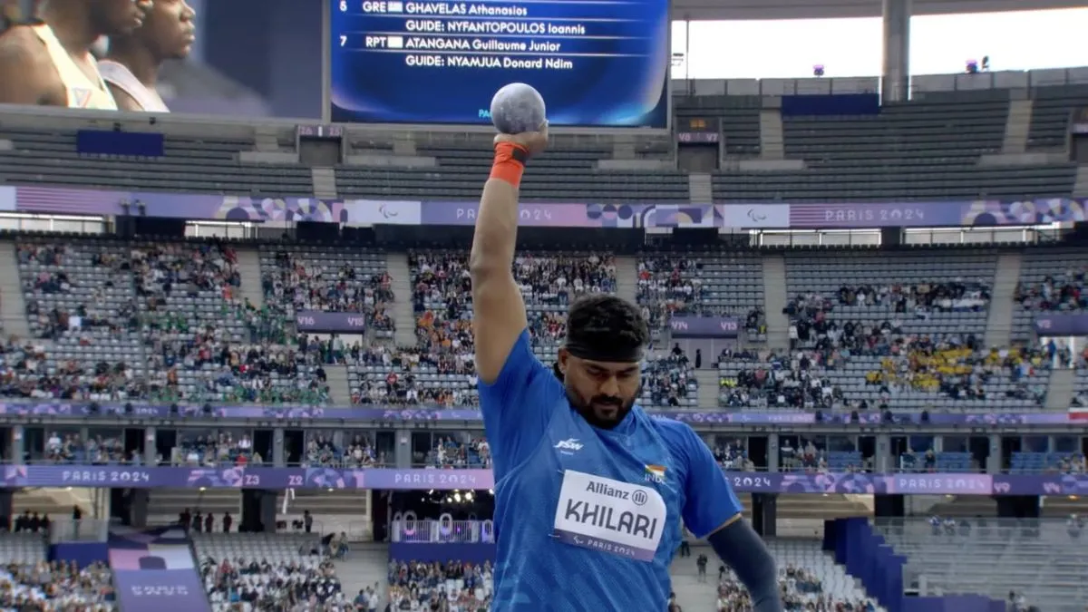 paris-paralympics-2024-sachin-sarjerao-khilari-bags-silver-medal-in-mens-shot-put-f46-final-takes-indias-tally-to-21